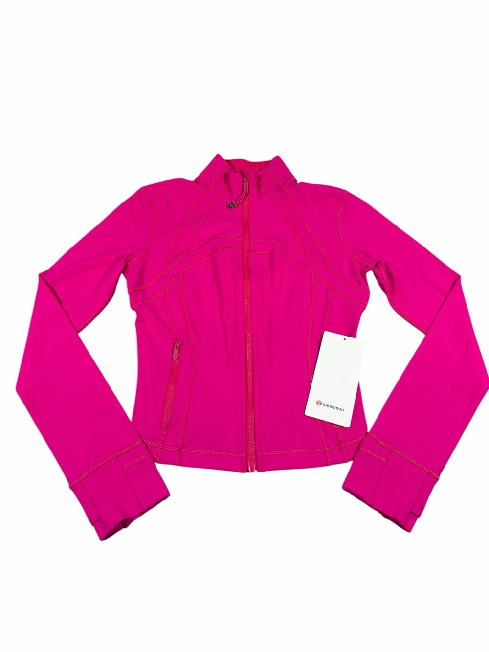 NWT Lululemon Define Cropped Jacket *Nulu (Pink Flare) Size 6